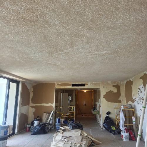 Popcorn Ceiling Removal