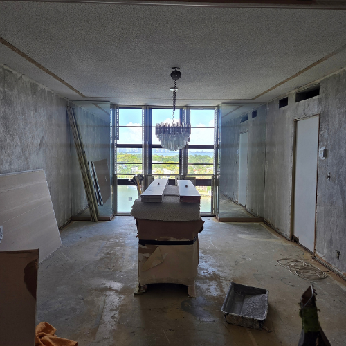 Popcorn Ceiling Removal